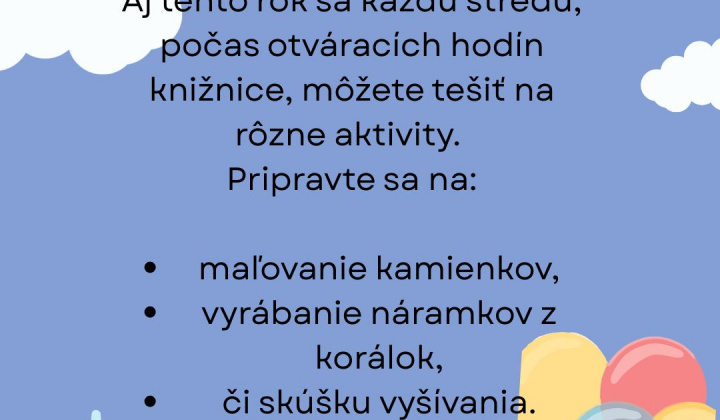 Fotka - Leto v knižnici