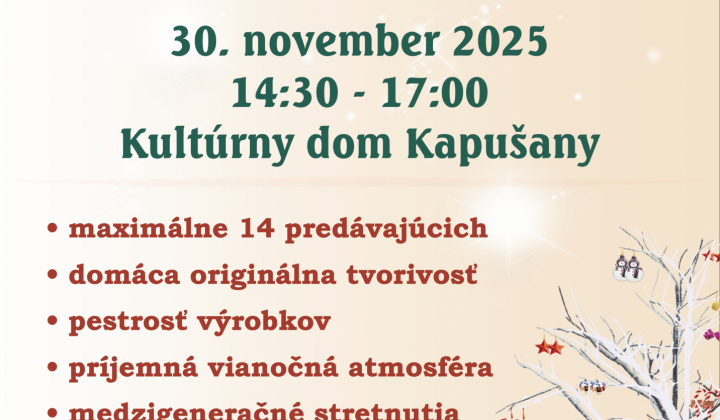 Fotka - Predvianočný minijarmok 2025