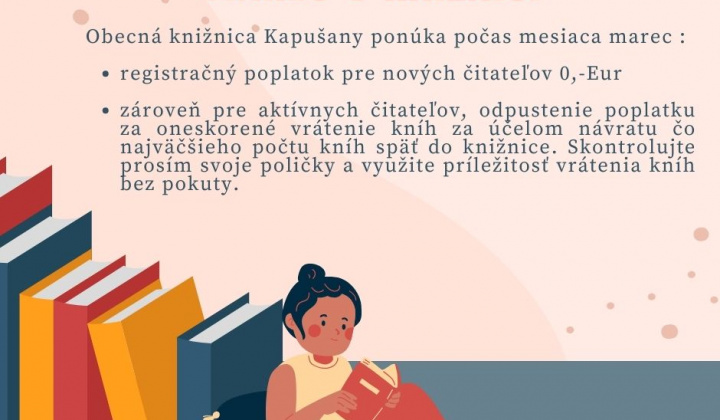 Fotka - Marec v knižnici