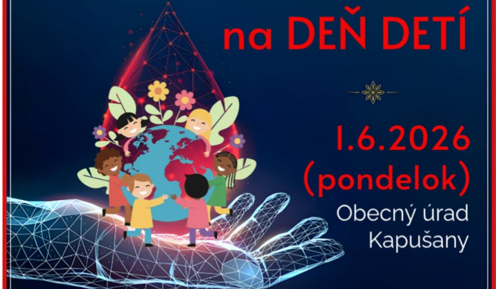 Fotka - Darovanie krvi 01. 06. 2026 