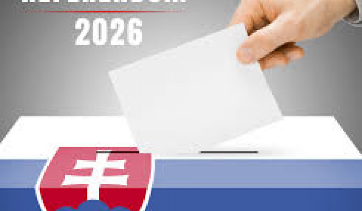 Fotka - Oznam konanie Referenda 2026 dňa 4. 7. 2026