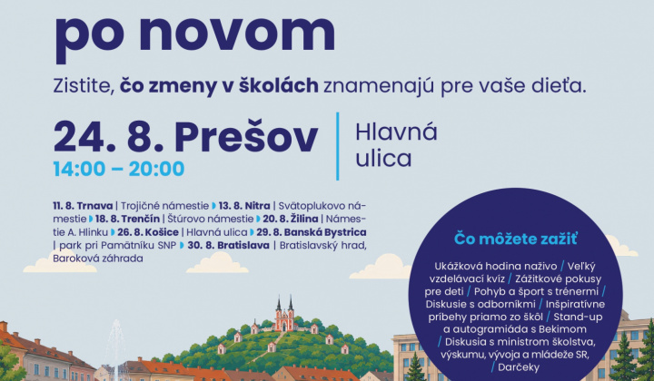 Fotka - Pozvánka predstavenie nového štátneho vzdelávacieho programu Prešov 24. 8. 2026